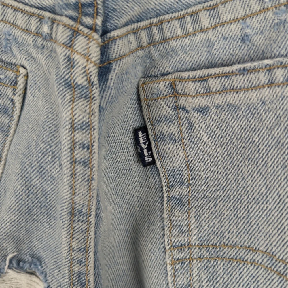 Levis 501 S Skinny Made and Crafted Patchwork Selvedge Jeans Big E - 34 - Picture 8 of 16